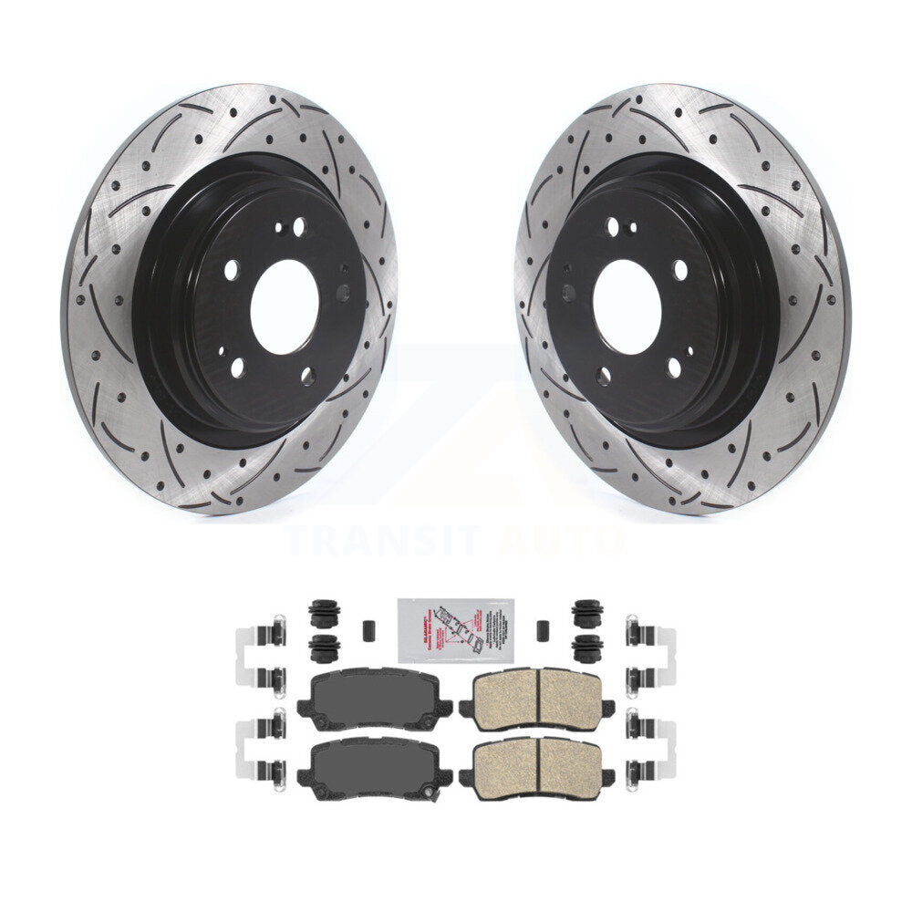 Transit Auto KDA-101869 Disc Brake Kit for 2017-2020 Acura MDX - Rear product image