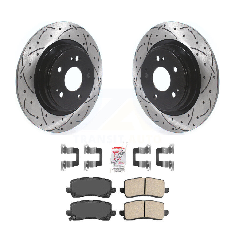 Transit Auto KDA-101870 Disc Brake Kit for 2017-2020 Acura MDX - Rear product image