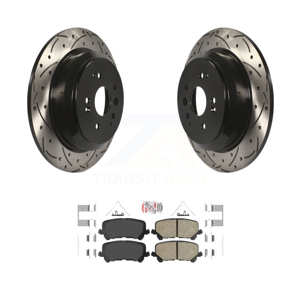 Transit Auto KDA-101876 Disc Brake Kit for 2014-2016 Acura MDX - Rear product image