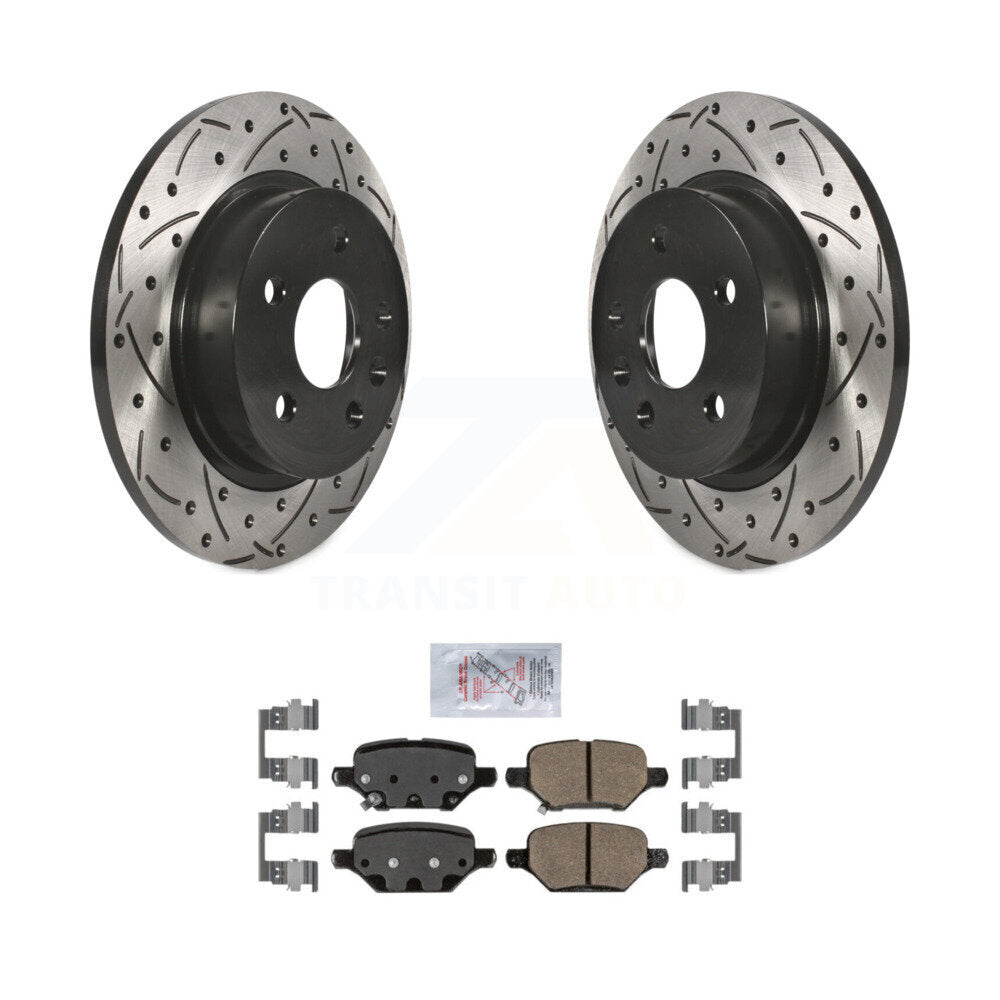 Transit Auto KDA-101879 Disc Brake Kit for 2018-2022 Buick Encore, Chevrolet Trax - Rear product image