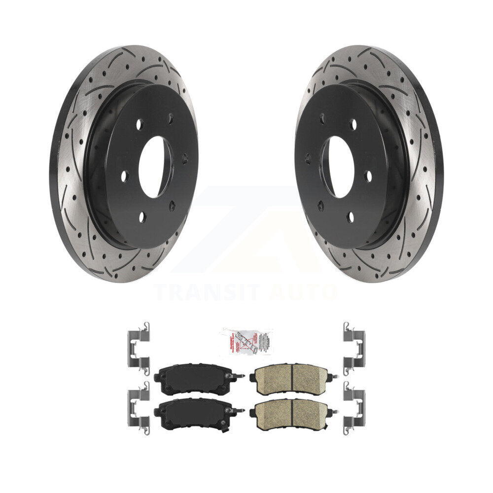 Transit Auto KDA-101882 Disc Brake Kit for 2017-2019 Nissan Armada - Rear product image