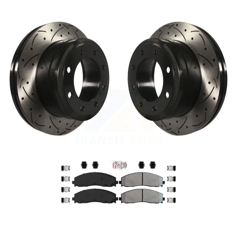 Transit Auto KDA-101886 Disc Brake Kit for 2013-2022 Ford F-250 Super Duty, Ford F-350 Super Duty - Rear product image