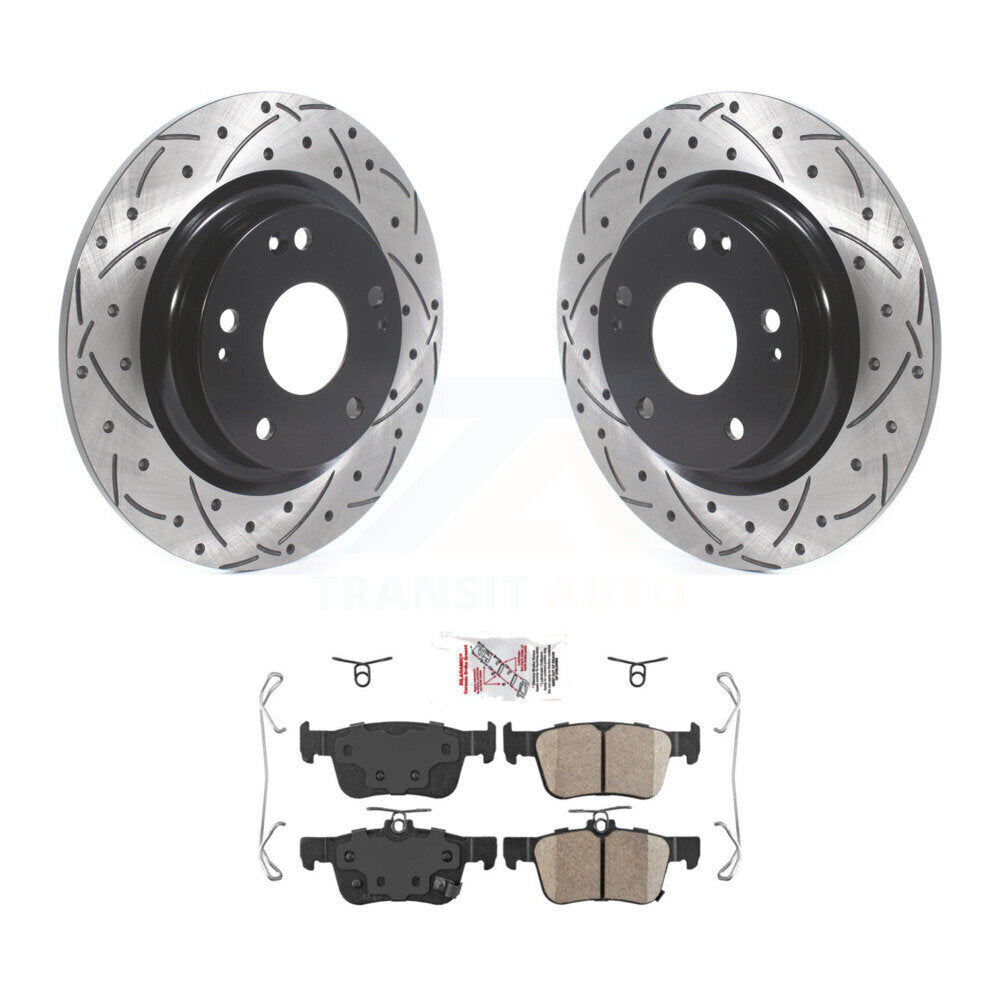 Transit Auto KDA-101901 Disc Brake Kit for 2017-2020 Honda Civic - Rear product image