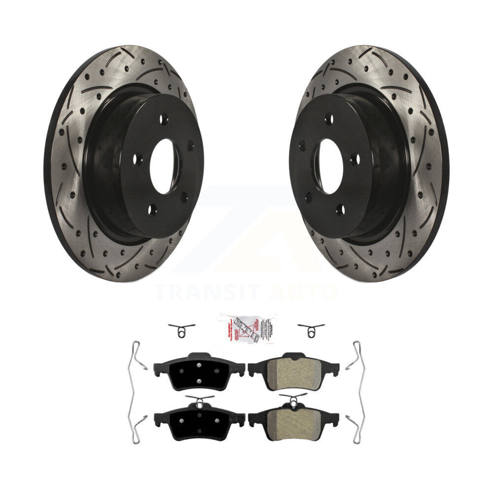 Transit Auto KDA-101911 Disc Brake Kit for 2013-2018 Ford Transit Connect, Ford C-Max, Ford Escape - Rear product image