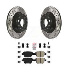 Transit Auto KDA-101928 Disc Brake Kit for 2010-2013 Audi A3 Quattro, Volkswagen Eos - Rear product image