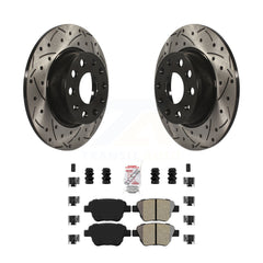 Transit Auto KDA-101932 Disc Brake Kit for 2009-2019 Volkswagen GTI, Volkswagen Beetle, Volkswagen Passat & more - Rear product image