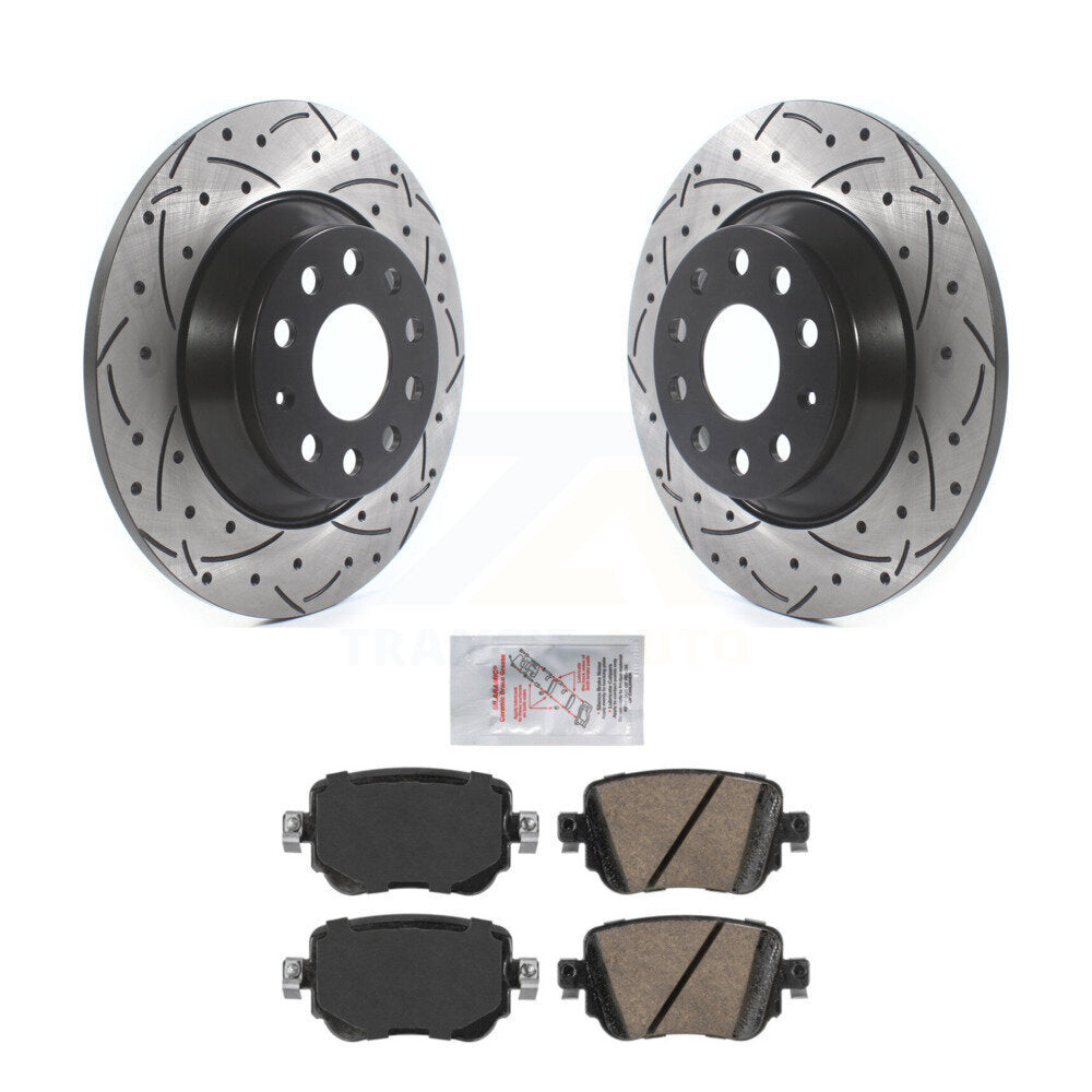Transit Auto KDA-101936 Disc Brake Kit for 2016-2018 Audi Q3, Audi Q3 Quattro - Rear product image