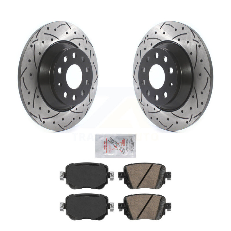 Transit Auto KDA-101936 Disc Brake Kit for 2016-2018 Audi Q3, Audi Q3 Quattro - Rear product image