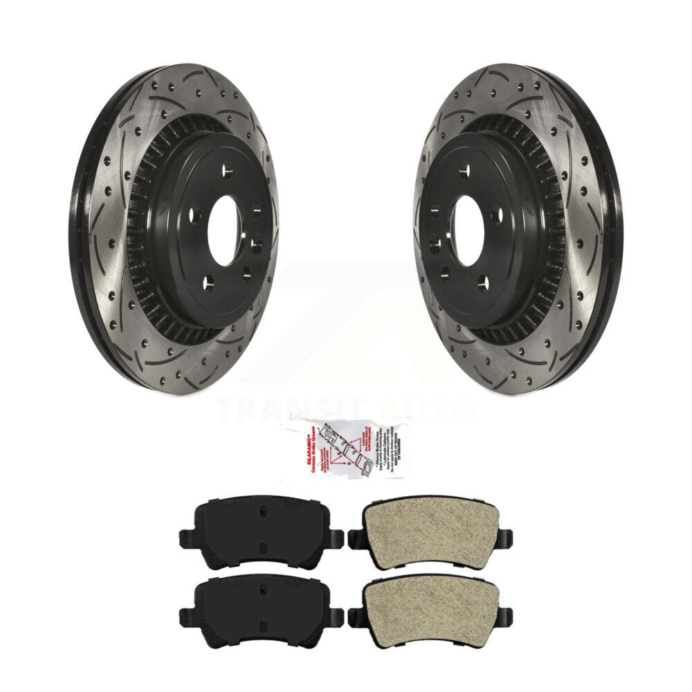 Transit Auto KDA-101943 Disc Brake Kit for 2010-2017 Volvo XC60 - Rear product image