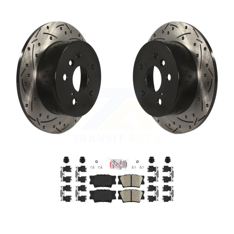 Transit Auto KDA-101944 Disc Brake Kit for 2007-2012 Toyota Avalon, Lexus ES350, Toyota Camry - Rear product image