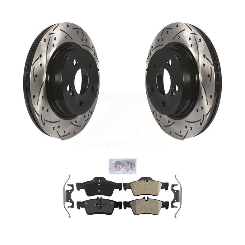 Transit Auto KDA-101950 Disc Brake Kit for 2010-2013 Mercedes-Benz E550 - Rear product image