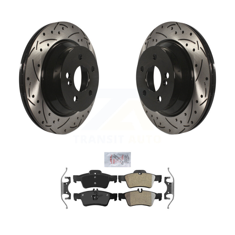 Transit Auto KDA-101951 Disc Brake Kit for 2003-2016 Mercedes-Benz E350, Mercedes-Benz E400, Mercedes-Benz CLS400 & more - Rear product image