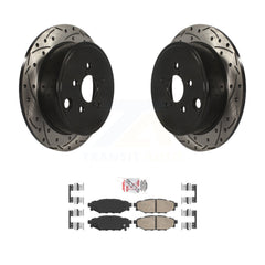 Transit Auto KDA-101958 Disc Brake Kit for 2008-2016 Scion FR-S, Subaru Impreza, Subaru Legacy & more - Rear product image