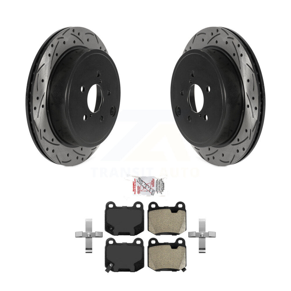 Transit Auto KDA-101962 Disc Brake Kit for 2017-2019 Toyota 86, Subaru BRZ - Rear product image