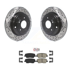 Transit Auto KDA-101974 Disc Brake Kit for 2010-2016 Hyundai Genesis Coupe - Rear product image