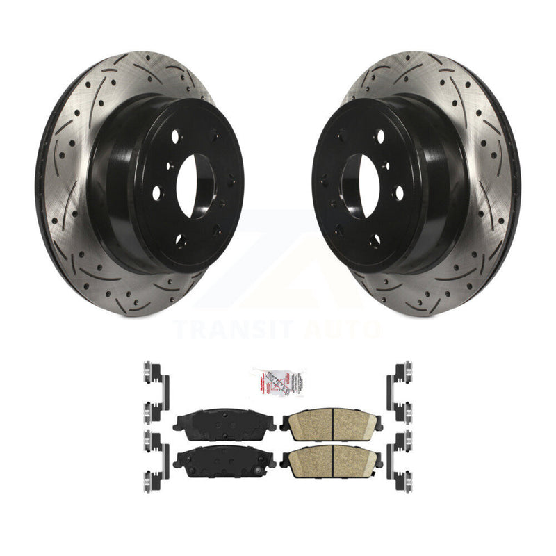 Transit Auto KDA-101981 Disc Brake Kit for 2007-2014 Chevrolet Silverado 1500, Cadillac Escalade, Cadillac Escalade ESV & more - Rear product image