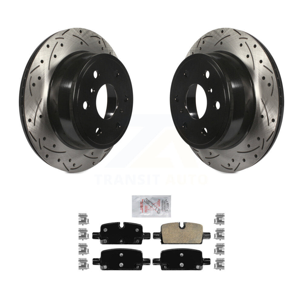 Transit Auto KDA-101985 Disc Brake Kit for 2019 GMC Sierra 1500 - Rear product image
