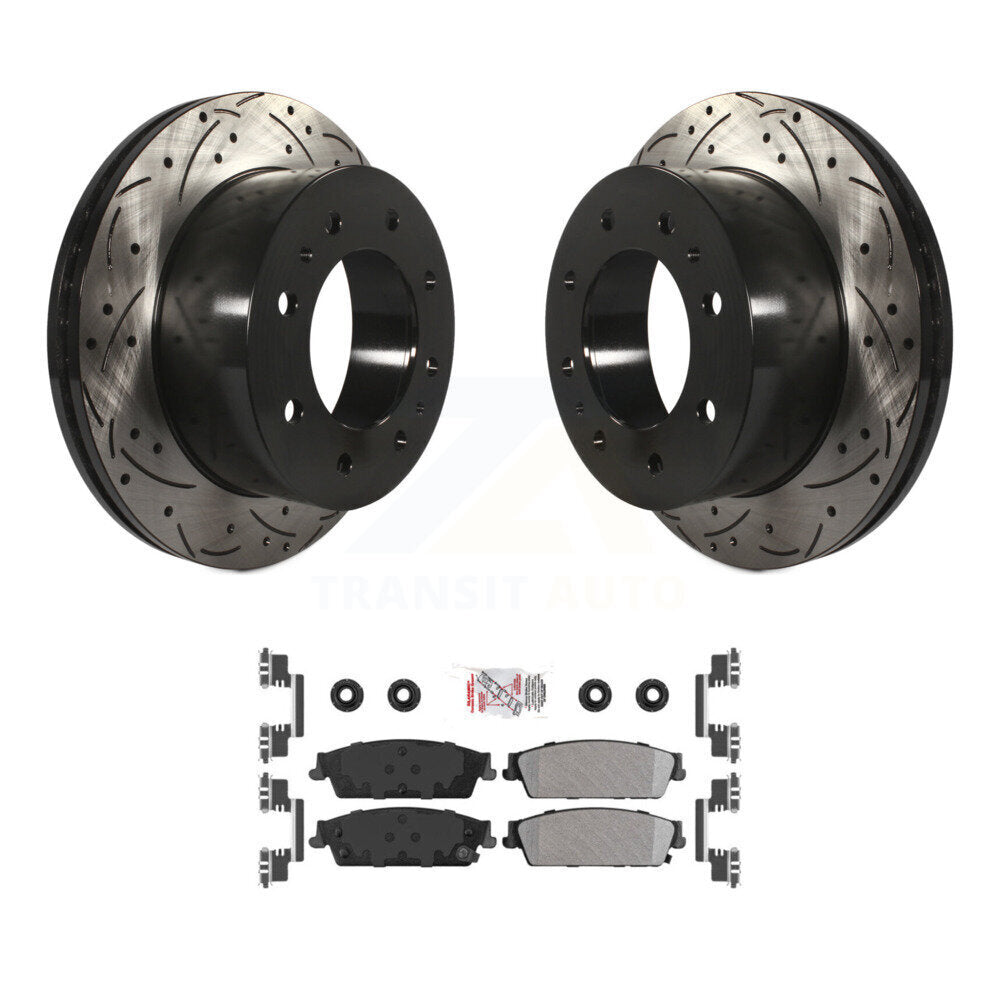 Transit Auto KDA-101988 Disc Brake Kit for 2011 Chevrolet Silverado 1500 - Rear product image