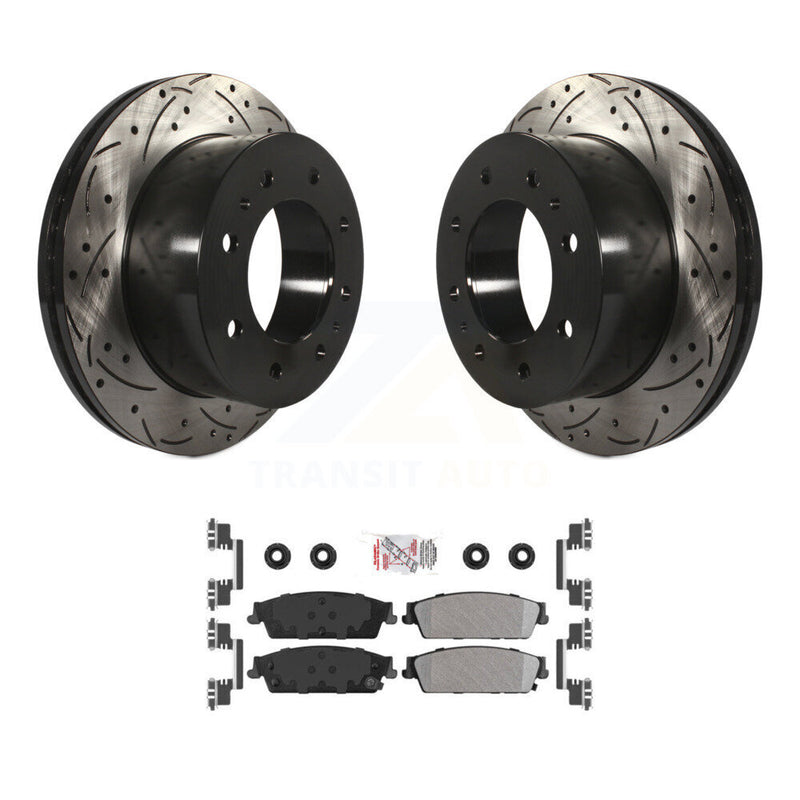 Transit Auto KDA-101988 Disc Brake Kit for 2011 Chevrolet Silverado 1500 - Rear product image