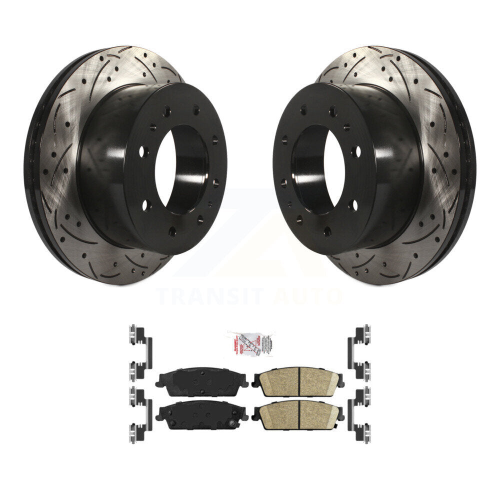 Transit Auto KDA-101989 Disc Brake Kit for 2011 Chevrolet Silverado 1500 - Rear product image