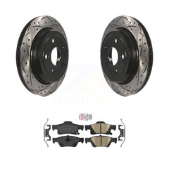 Transit Auto KDA-101993 Disc Brake Kit for 2011-2022 Jeep Grand Cherokee WK, Dodge Durango, Jeep Grand Cherokee - Rear product image
