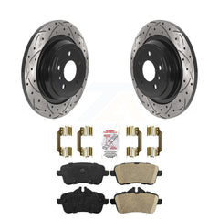 Transit Auto KDA-102002 Disc Brake Kit for 2012-2018 Mercedes-Benz GLE300d, Mercedes-Benz GLE350, Mercedes-Benz ML250 & more - Rear product image