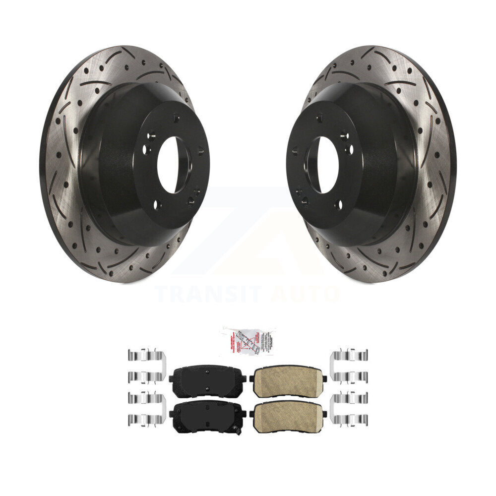 Transit Auto KDA-102007 Disc Brake Kit for 2015-2021 Kia Sedona - Rear product image