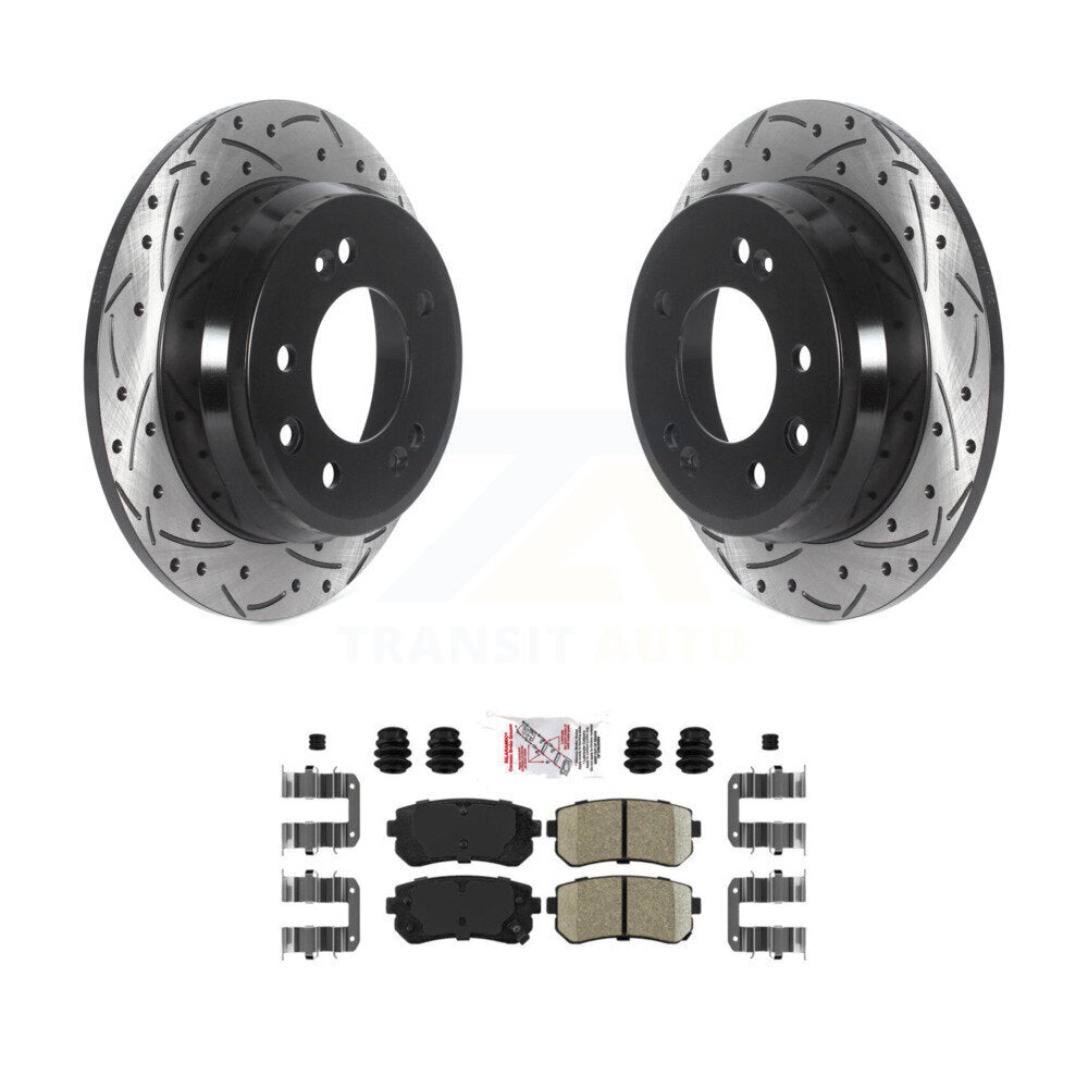 Transit Auto KDA-102010 Disc Brake Kit for 2009-2016 Hyundai Elantra, Kia Sportage, Hyundai Tucson - Rear product image