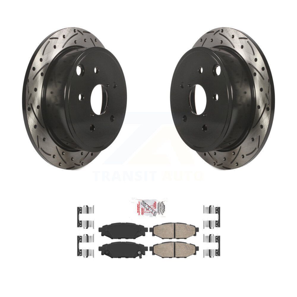 Transit Auto KDA-102015 Disc Brake Kit for 2015-2019 Subaru WRX - Rear product image