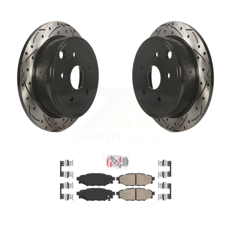 Transit Auto KDA-102015 Disc Brake Kit for 2015-2019 Subaru WRX - Rear product image