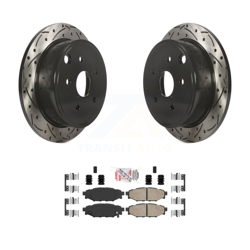 Transit Auto KDA-102016 Disc Brake Kit for 2015-2019 Subaru WRX - Rear product image