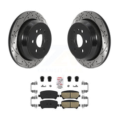 Transit Auto KDA-102017 Disc Brake Kit for 2015-2020 Chevrolet Colorado, GMC Canyon - Rear product image