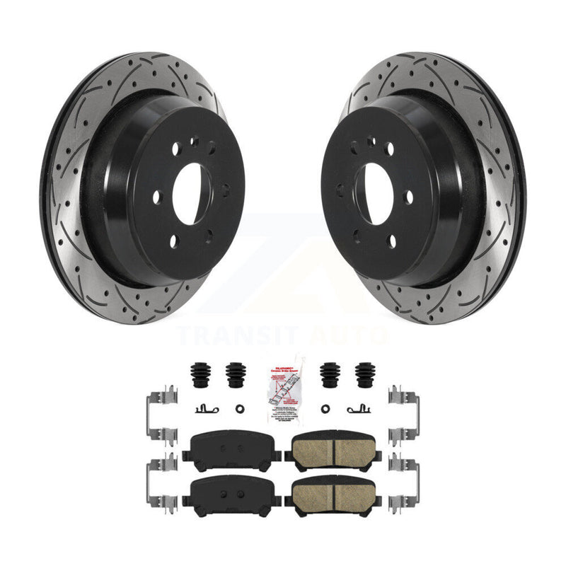 Transit Auto KDA-102017 Disc Brake Kit for 2015-2020 Chevrolet Colorado, GMC Canyon - Rear product image