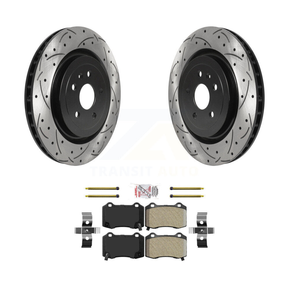 Transit Auto KDA-102026 Disc Brake Kit for 2009-2024 Chevrolet Camaro, Cadillac CTS - Rear product image