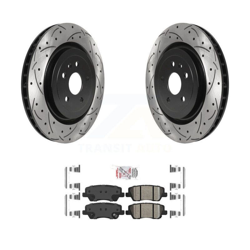 Transit Auto KDA-102029 Disc Brake Kit for 2015 Cadillac CTS - Rear product image