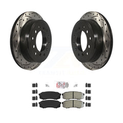 Transit Auto KDA-102031 Disc Brake Kit for 2010-2023 Lexus GX460, Toyota 4Runner, Toyota FJ Cruiser - Rear product image