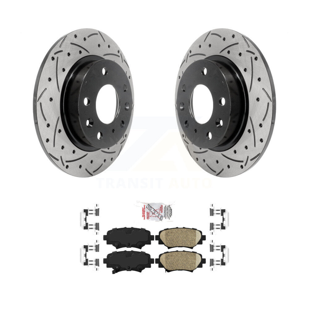 Transit Auto KDA-102033 Disc Brake Kit for 2014-2018 Mazda 3, Mazda 3 Sport - Rear product image