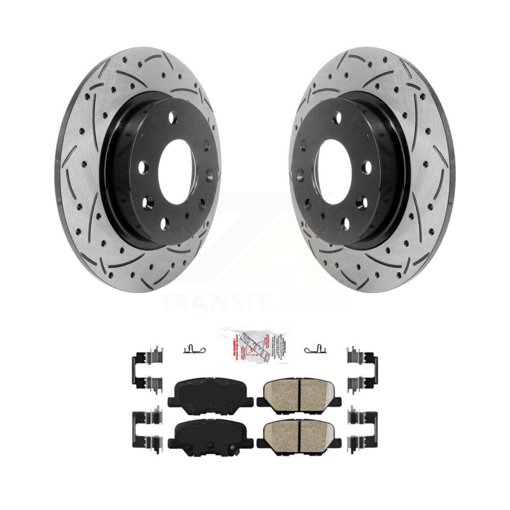 Transit Auto KDA-102034 Disc Brake Kit for 2014-2018 Mazda 3, Mazda 3 Sport - Rear product image