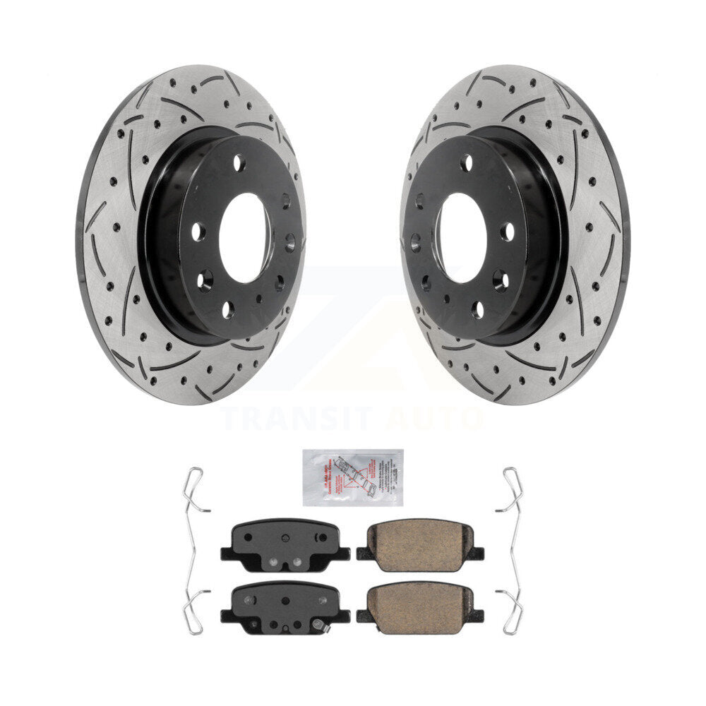 Transit Auto KDA-102037 Disc Brake Kit for 2019-2023 Mazda CX-30, Mazda 3, Mazda 3 Sport - Rear product image