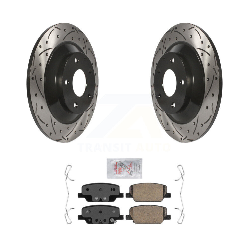 Transit Auto KDA-102038 Disc Brake Kit for 2020-2023 Mazda MX-30 EV, Mazda CX-30 - Rear product image