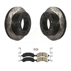 Transit Auto KDA-102042 Disc Brake Kit for 2003-2018 Chevrolet Express 2500, GMC Savana 2500, Chevrolet Express 3500 & more - Rear product image