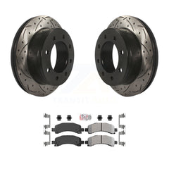 Transit Auto KDA-102043 Disc Brake Kit for 2003-2018 Chevrolet Express 2500, GMC Savana 2500, Chevrolet Express 3500 & more - Rear product image