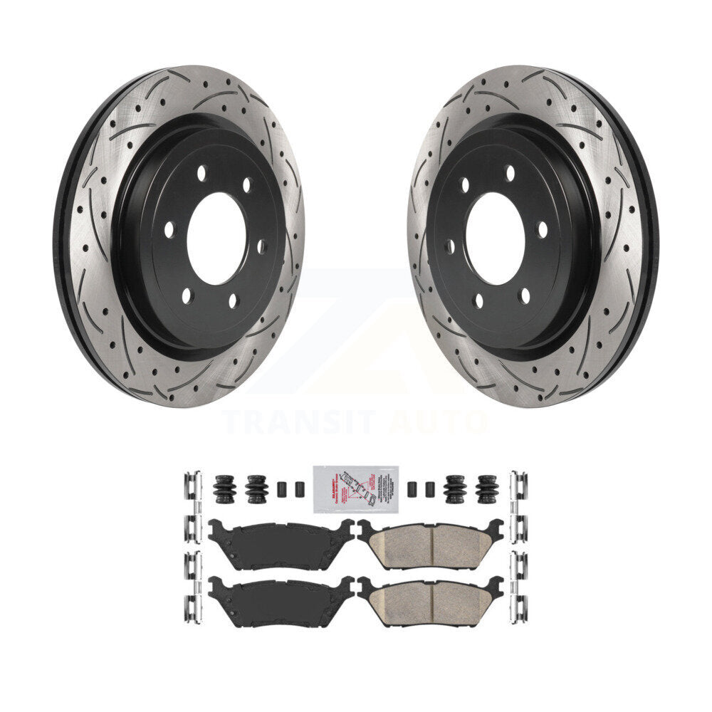 Transit Auto KDA-102052 Disc Brake Kit for 2018-2021 Ford Expedition, Ford F-150, Lincoln Navigator - Rear product image