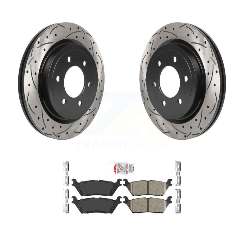 Transit Auto KDA-102053 Disc Brake Kit for 2018-2021 Ford Expedition, Ford F-150, Lincoln Navigator - Rear product image
