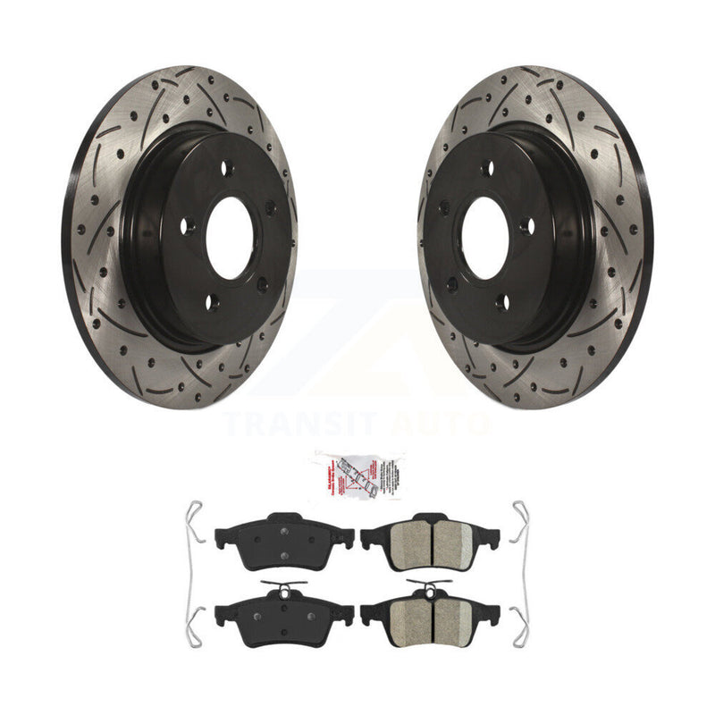 Transit Auto KDA-102055 Disc Brake Kit for 2012-2018 Ford Focus - Rear product image