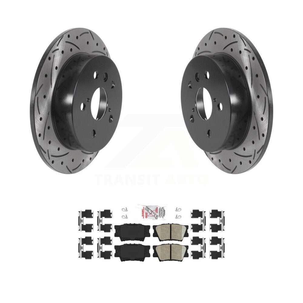 Transit Auto KDA-102059 Disc Brake Kit for 2018-2024 Toyota Camry - Rear product image