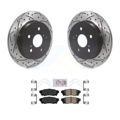Transit Auto KDA-102064 Disc Brake Kit for 2015-2024 Toyota Camry, Toyota Prius, Lexus ES300h & more - Rear product image