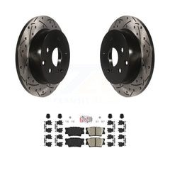 Transit Auto KDA-102066 Disc Brake Kit for 2006-2018 Lexus HS250h, Toyota RAV4 - Rear product image