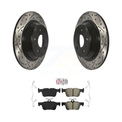 Transit Auto KDA-102072 Disc Brake Kit for 2013-2020 Ford Fusion, Lincoln MKZ - Rear product image