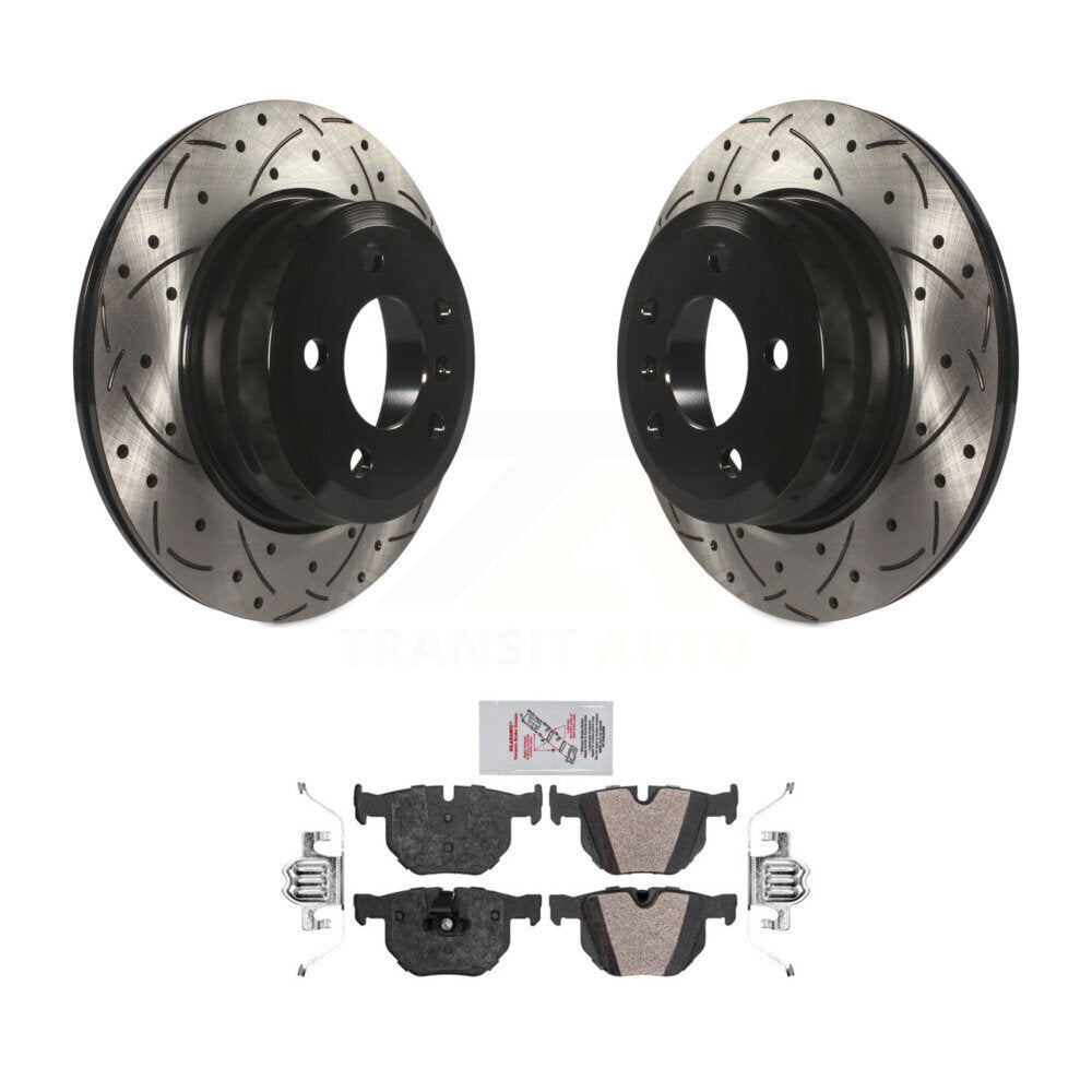 Transit Auto KDA-102074 Disc Brake Kit for 2007-2019 BMW X5, BMW X6 - Rear product image
